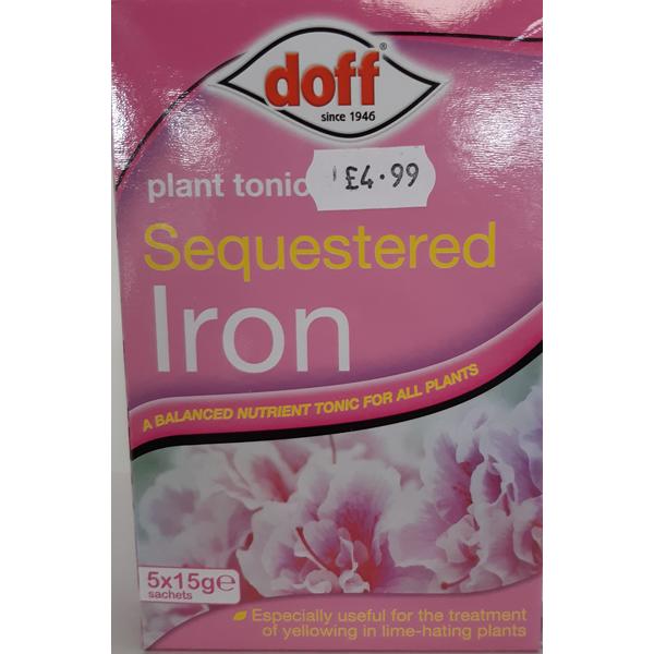 Doff Sequestered Iron Plant TonicSachets
