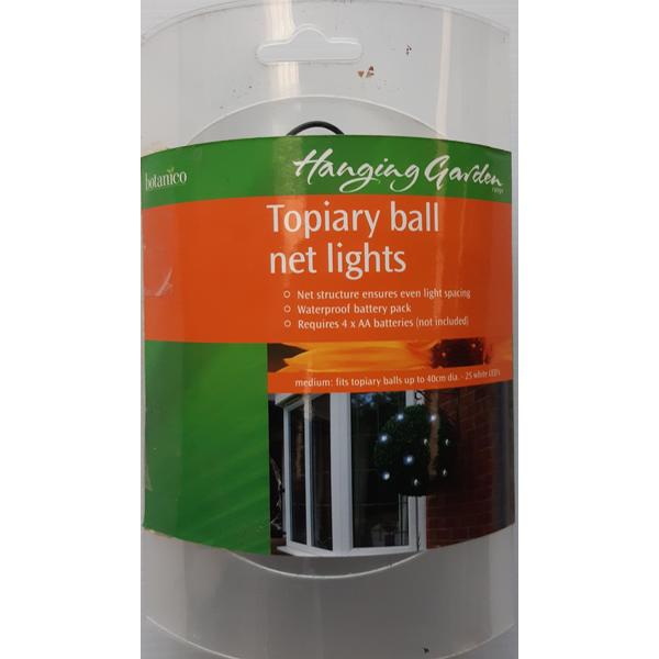 Topiary ball net lights