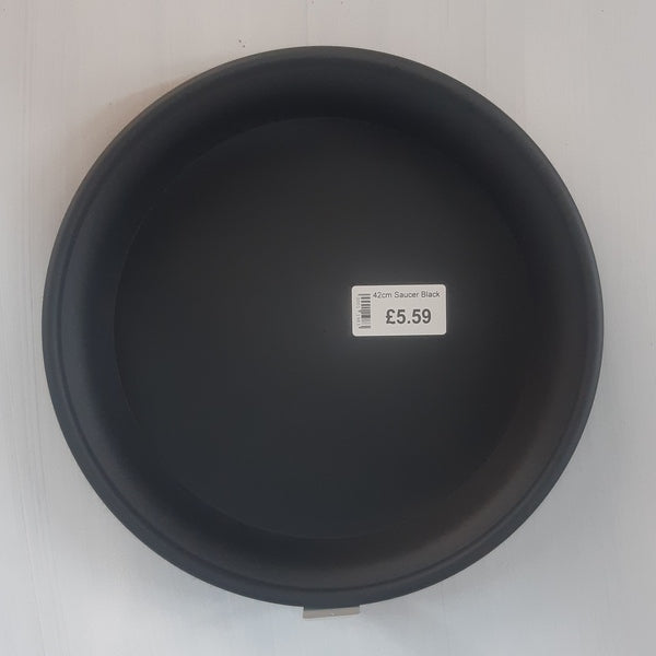 Saucer 42cm Black