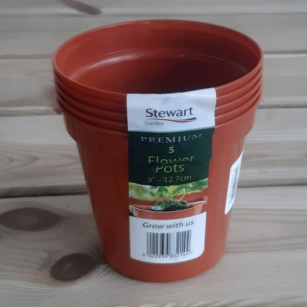 Flower Pot 5-inch x5